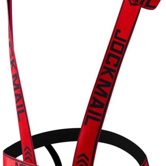 Mens Harness Sport Shoulder Strap with Jock Strap Fitness One-piecs Harness with Jockstrap Bodysuit